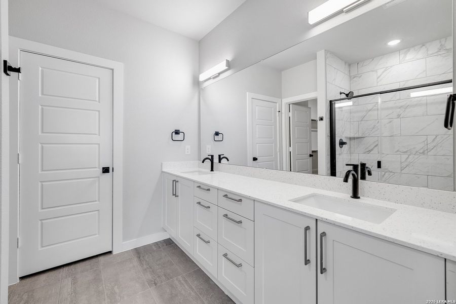 Furnished interior view inside a new home in Edgewood Estates, Midlothian (Image 8).