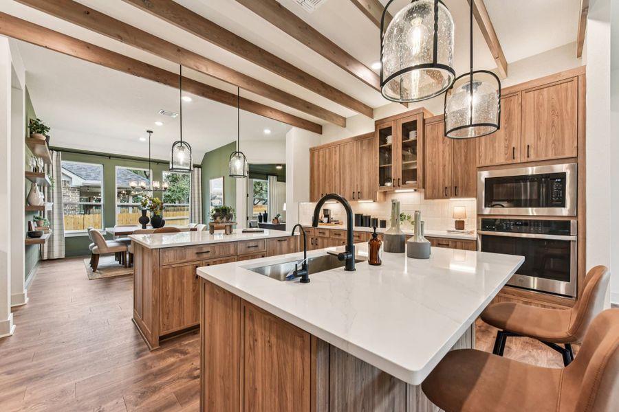Furnished interior view inside a new home in Broken Oak, Georgetown (Image 5).