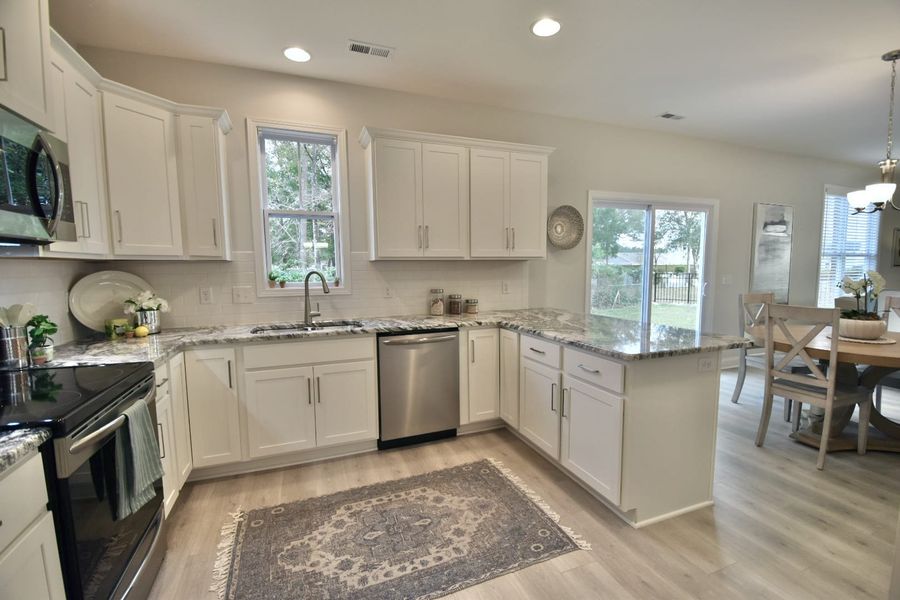 Furnished interior view inside a new home in Sawyer’s Run, Hampstead (Image 4).
