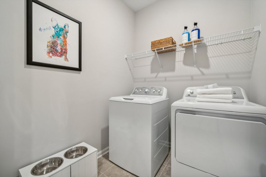 Representative furnished interior of a home built from the Aspen by Taylor Morrison in Indian Trail Townhomes, Indian Trail (Image 17).