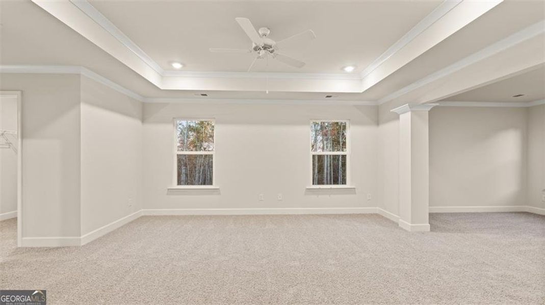 Spacious, unfurnished interior of a new home in Heritage Pointe, Senoia (Image 26). Spacious, unfurnished interior of a new home in Heritage Pointe, Senoia (Image 26).