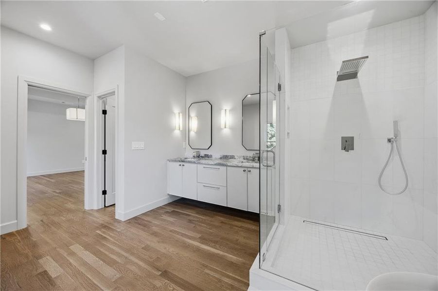 Furnished interior view inside a new home in , Scottdale (Image 10).