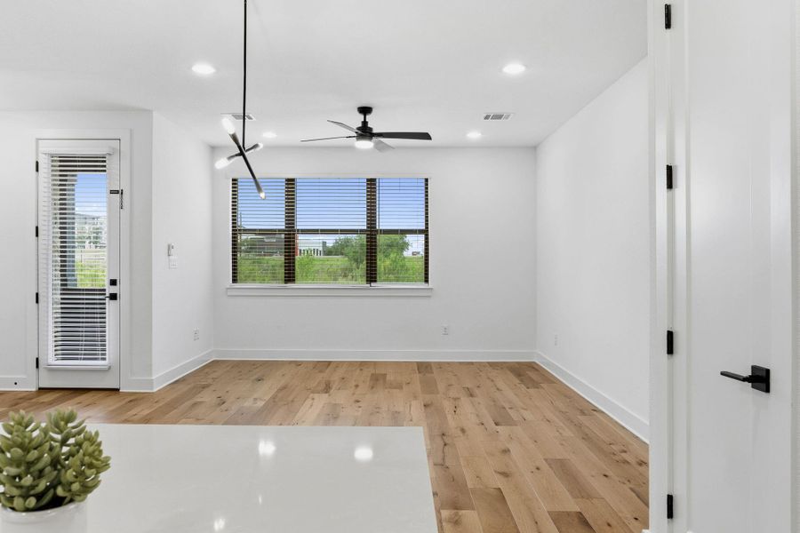 Spacious, unfurnished interior of a new home in Hudson at Belterra Village, Austin (Image 20).