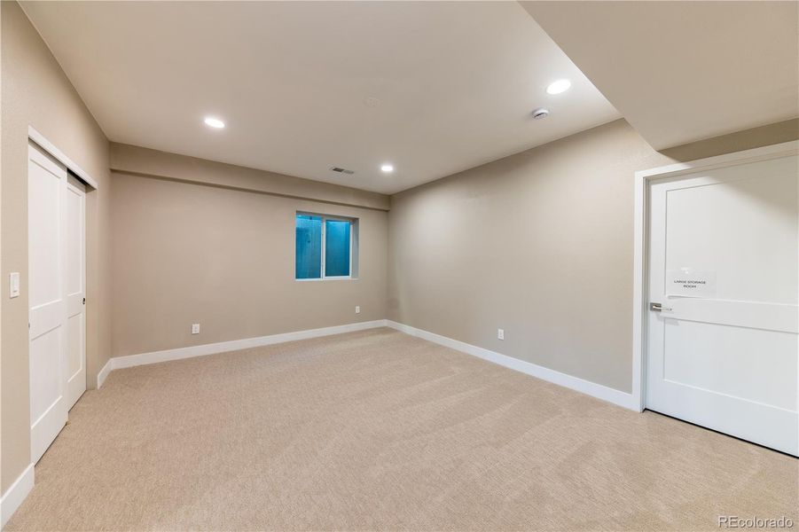 Media Room Basement Media Room Basement