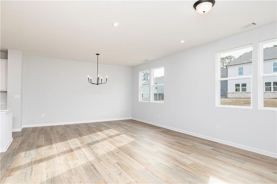Spacious, unfurnished interior of a new home in Riverside Ridge, Lawrenceville (Image 13).