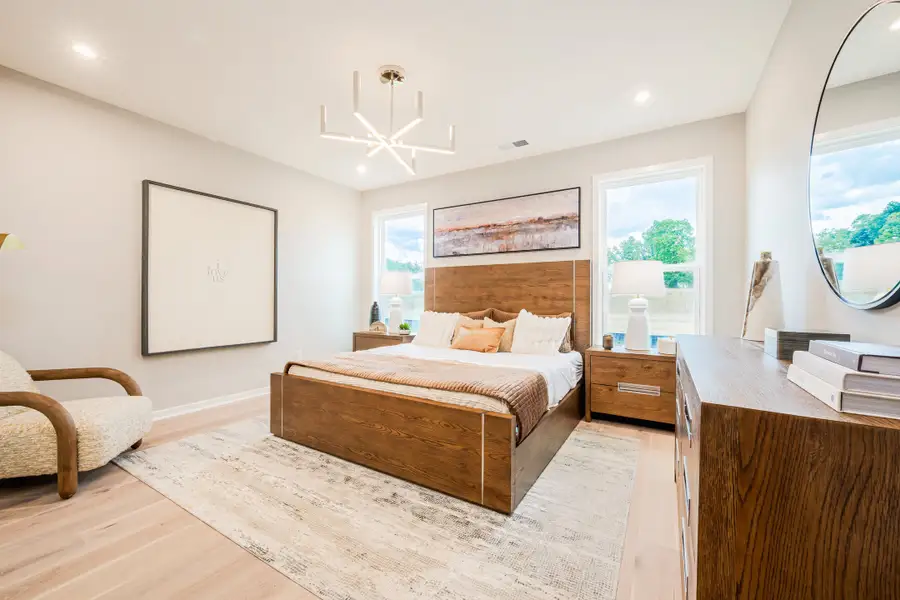 Representative furnished interior of a home built from the Olive by Fischer Homes in Leeland Farms, Fuquay Varina (Image 18).