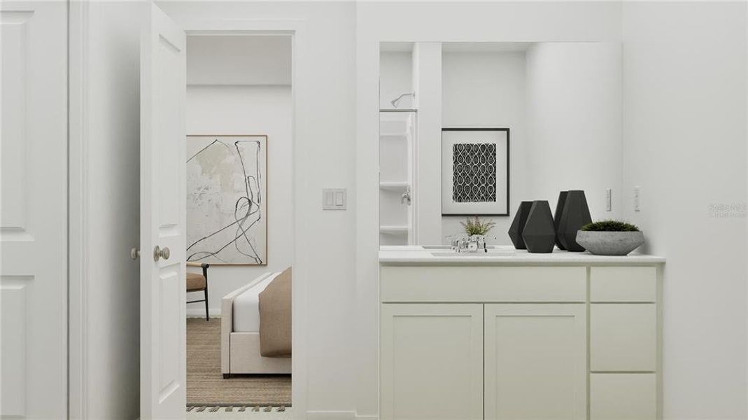 Furnished interior view inside a new home in , Lake Wales (Image 11).