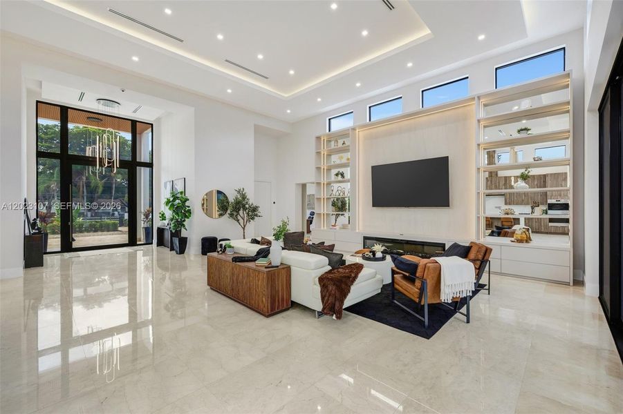Furnished interior view inside a new home in , Cooper City (Image 6).
