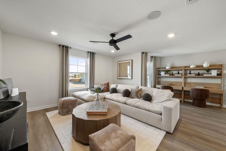 Furnished interior view inside a new home in Skyview, Belton (Image 13).
