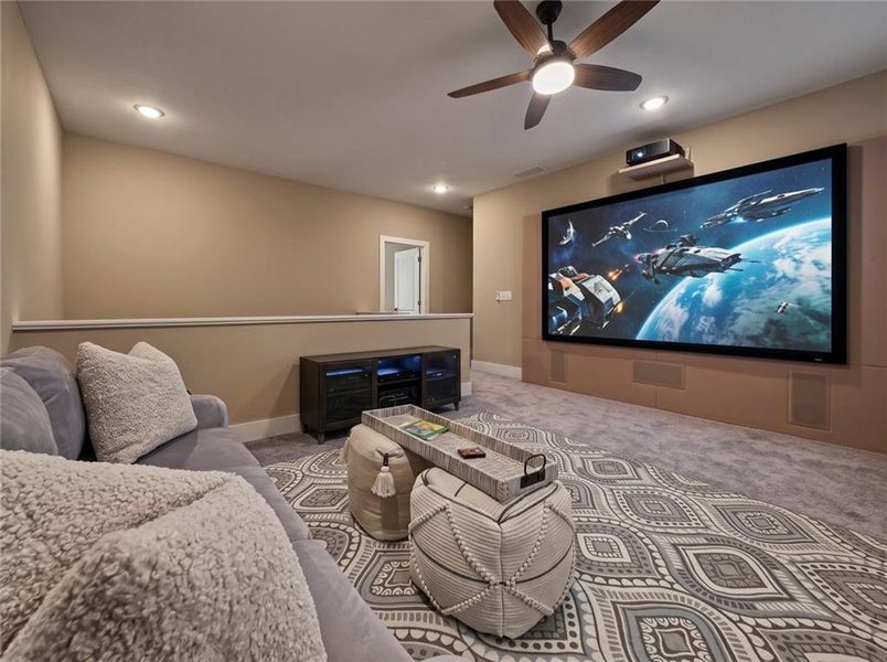 Furnished interior view inside a new home in , Austell (Image 19).
