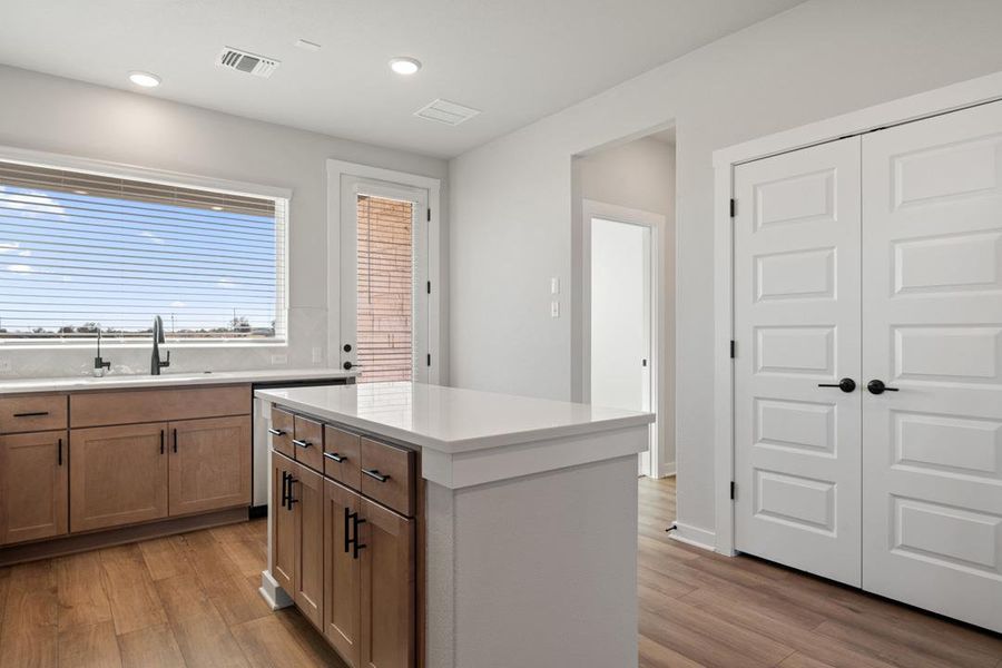 Furnished interior view inside a new home in Union Collection at Park Central, Georgetown (Image 11).