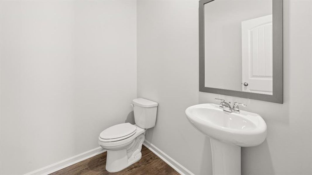 Furnished interior view inside a new home in Parkside at Carter Grove, Cartersville (Image 4).