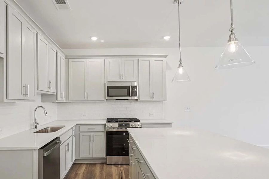 Kitchen featuring Milan Signature Collection Finishes