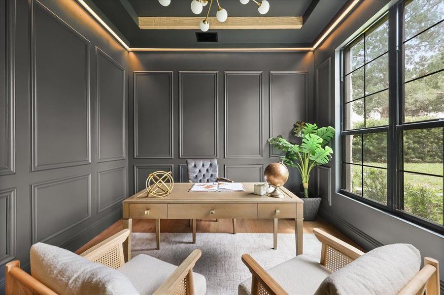 Furnished interior view inside a new home in , Winter Park (Image 63). Furnished interior view inside a new home in , Winter Park (Image 63).