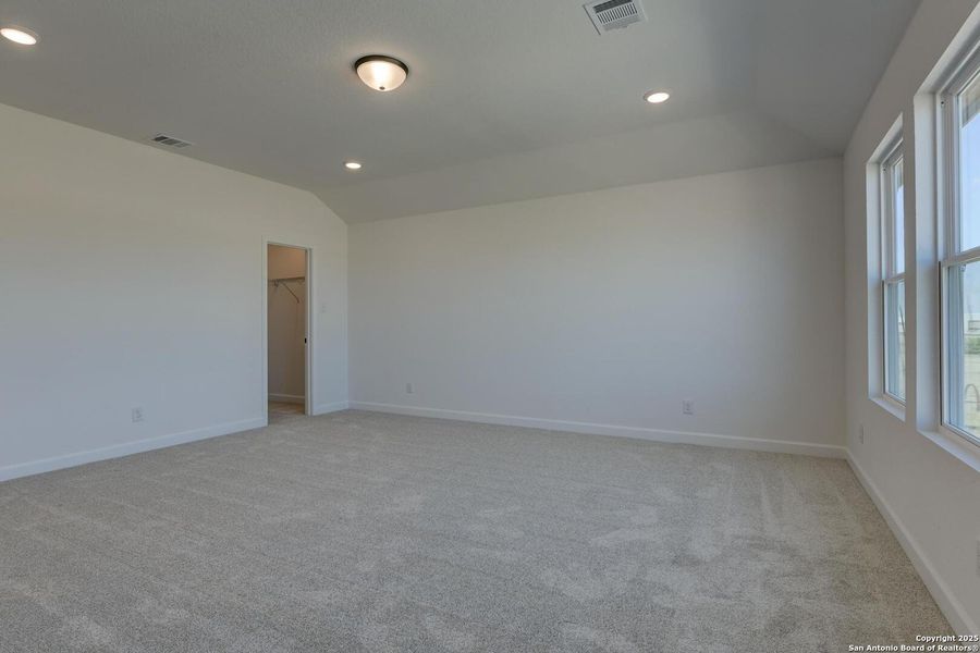 Spacious, unfurnished interior of a new home in Megan's Landing 50's, Castroville (Image 17). Spacious, unfurnished interior of a new home in Megan's Landing 50's, Castroville (Image 17).