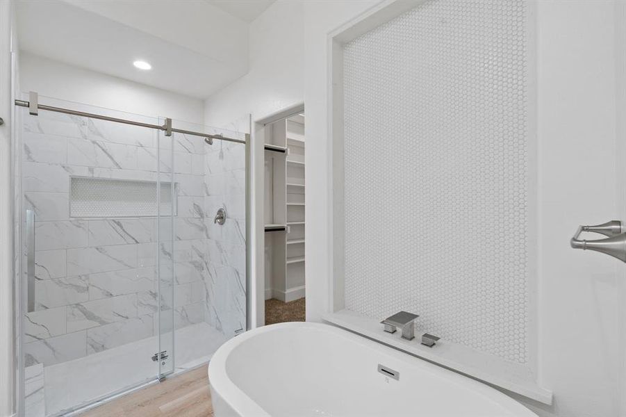 Furnished interior view inside a new home in , Ennis (Image 3).