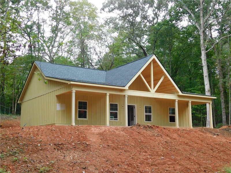 In-progress construction of a new home in , Dahlonega, GA (Image 5).