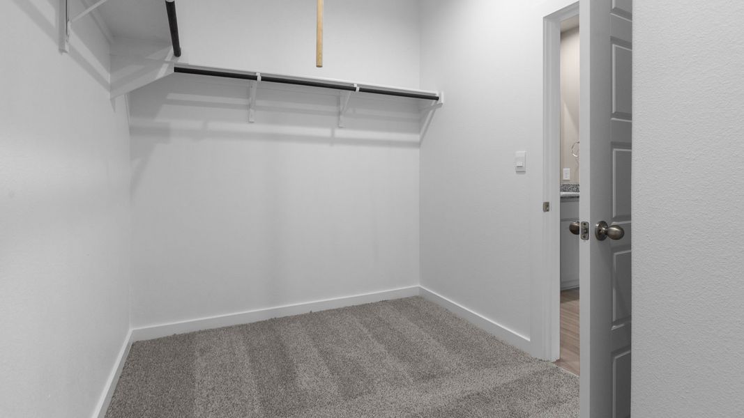 Representative unfurnished interior of a home built from the Cali by D.R. Horton in Legacy South, Midland (Image 17).