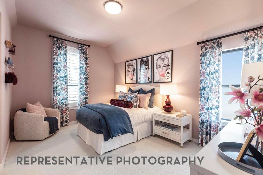 Furnished interior view inside a new home in Jordan Ranch, Fulshear (Image 13).