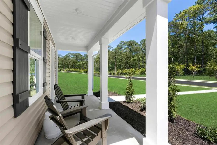 Architectural rendering of home exteriors planned for Middle Creek Village Coastal Cottages & Villas in Bolivia, NC (Image 5).