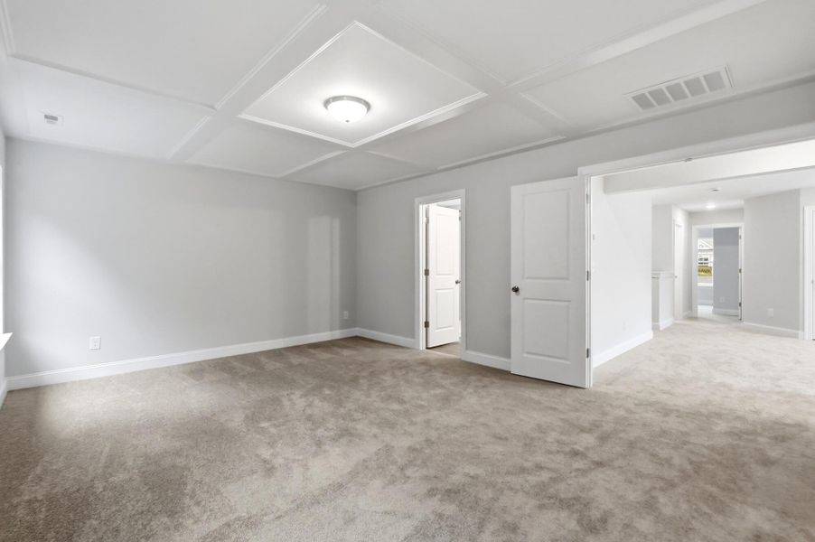 Spacious, unfurnished interior of a new home in Caldwell Forest, Charlotte (Image 23). Spacious, unfurnished interior of a new home in Caldwell Forest, Charlotte (Image 23).