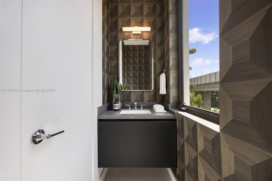 Powder Bath on 2nd Level