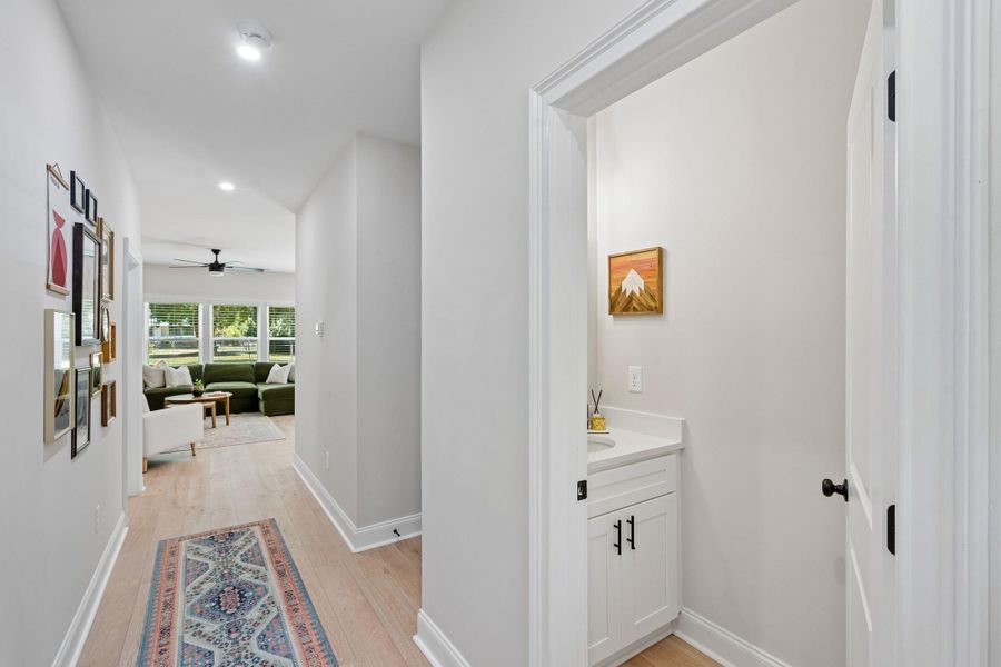 Furnished interior view inside a new home in , Charleston (Image 6). Furnished interior view inside a new home in , Charleston (Image 6).