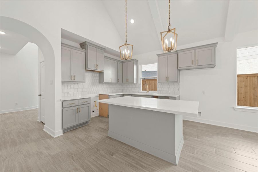 Furnished interior view inside a new home in Kresston, Montgomery (Image 9).