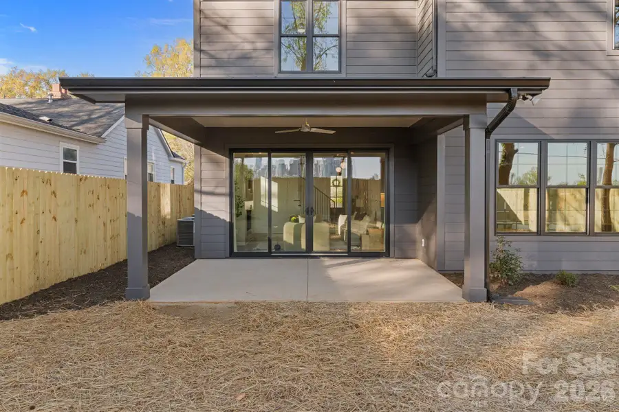 Exterior details and patio area of a home in , Charlotte (Image 3). Exterior details and patio area of a home in , Charlotte (Image 3).
