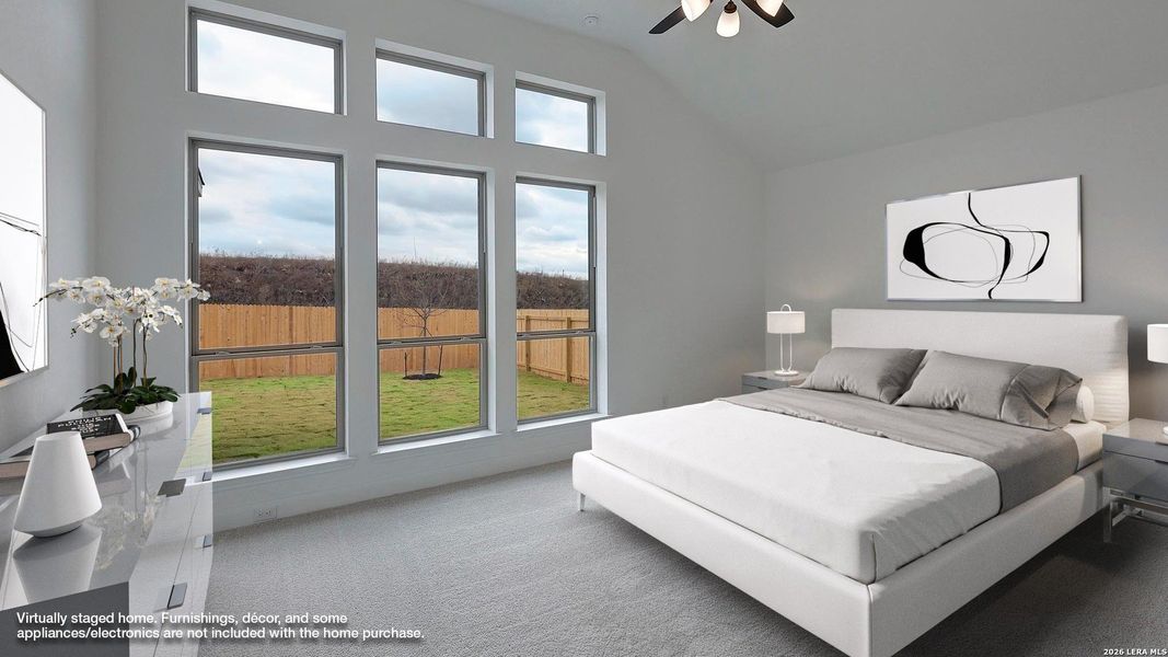 Furnished interior view inside a new home in Kallison Ranch, San Antonio (Image 15).