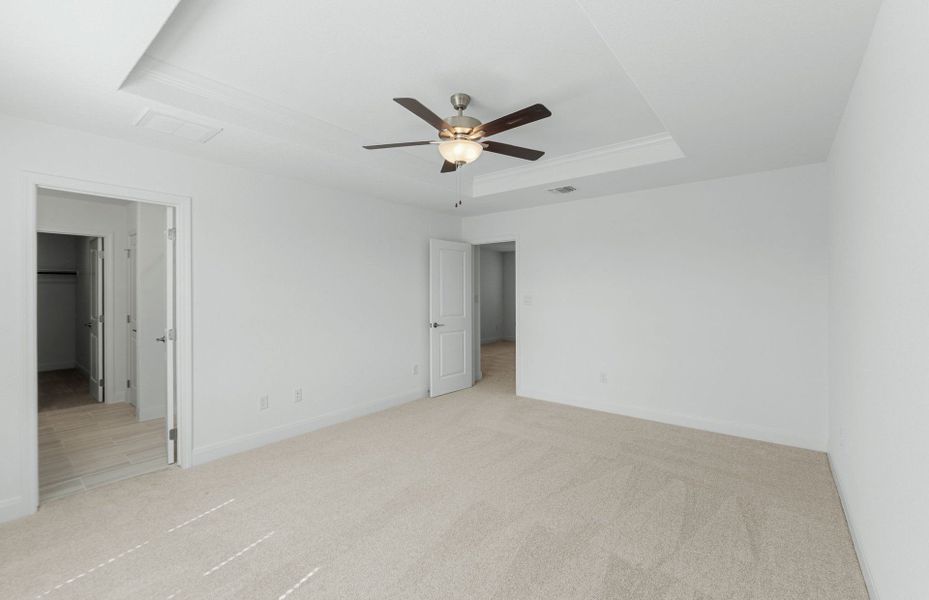 Spacious, unfurnished interior of a new home in Patterson Ranch, Georgetown (Image 21). Spacious, unfurnished interior of a new home in Patterson Ranch, Georgetown (Image 21).