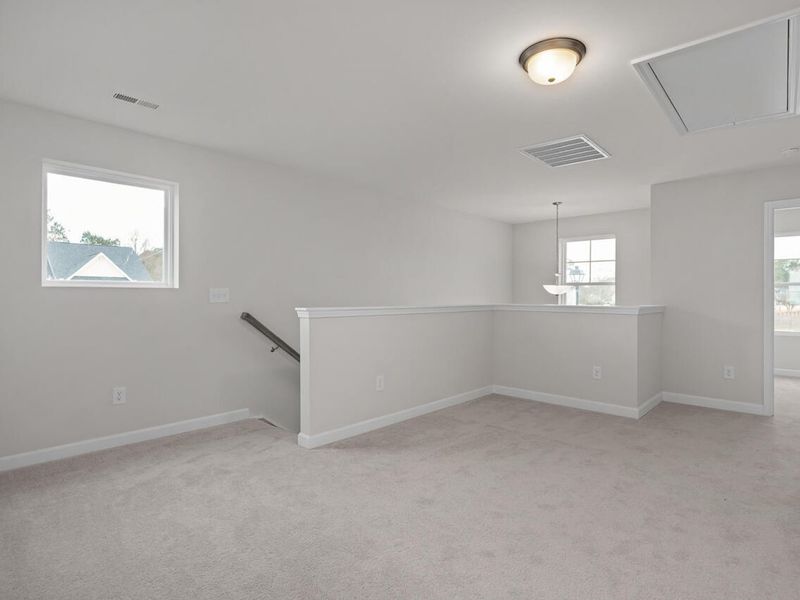 Spacious, unfurnished interior of a new home in Gregory Village, Lillington (Image 23). Spacious, unfurnished interior of a new home in Gregory Village, Lillington (Image 23).
