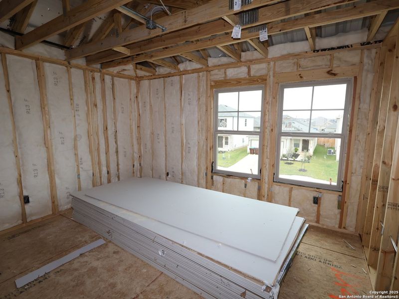 In-progress construction of a new home in Winding Brook, San Antonio, TX (Image 23).