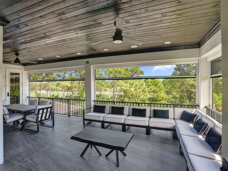 Exterior details and patio area of a home in , Hobe Sound (Image 25).