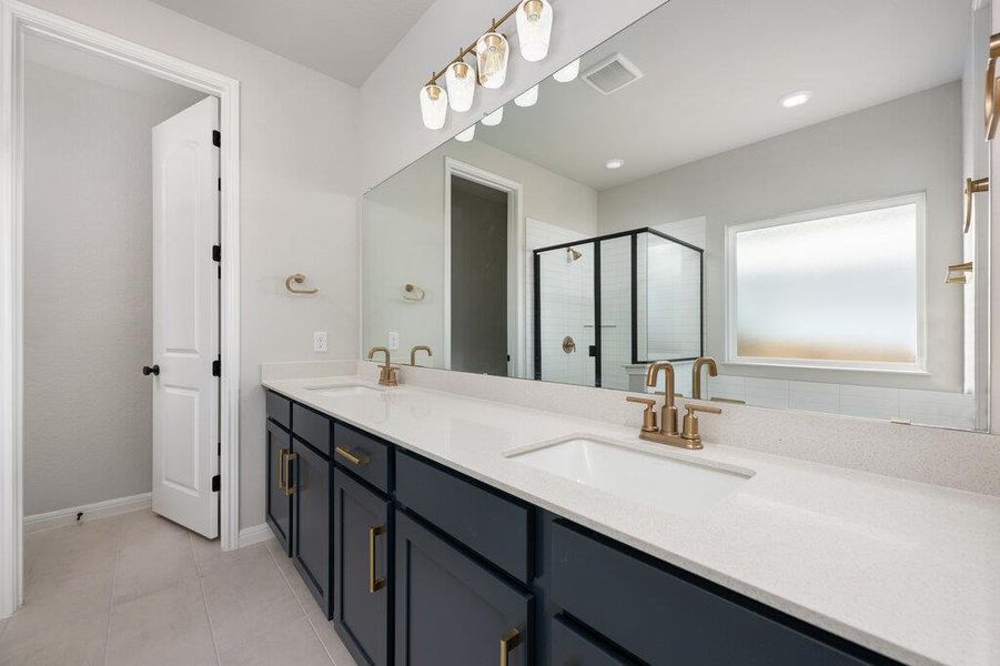 Furnished interior view inside a new home in Cannon Ranch, Dripping Springs (Image 11).