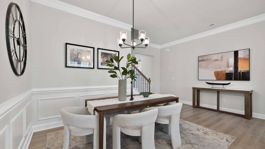 Furnished interior view inside a new home in Sylvan Creek, Denver (Image 4).