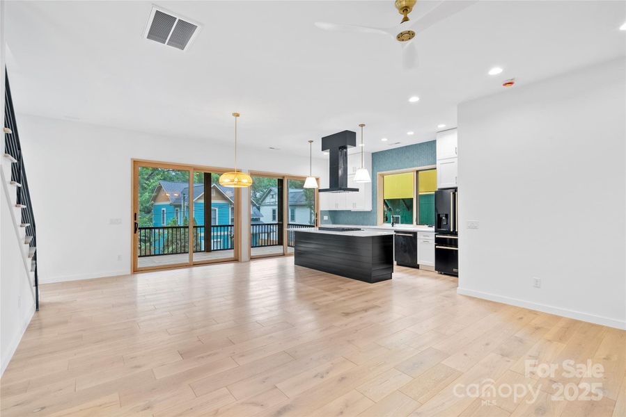 Furnished interior view inside a new home in , Asheville (Image 9).