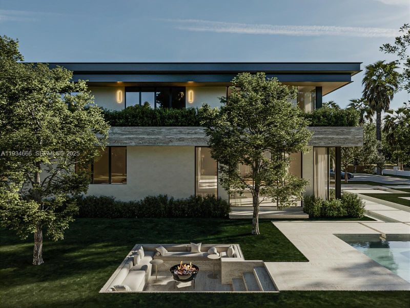 Exterior details and patio area of a home in , Pinecrest (Image 18). Exterior details and patio area of a home in , Pinecrest (Image 18).