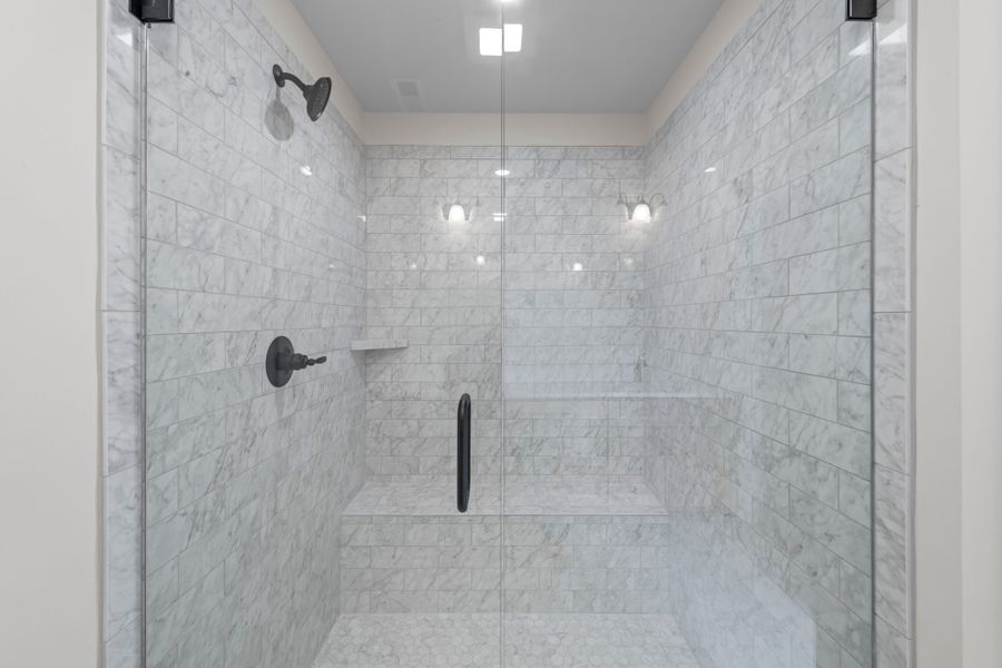 Representative interior finishes for a home built from the Two Story Farmhouse by Norfleet Builders in Cambria, White House (Image 11).