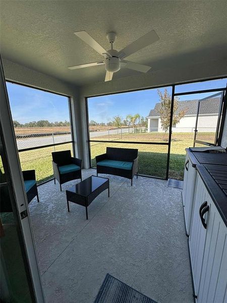 Exterior details and patio area of a home in Cherrywood Preserve, Ocala (Image 23).