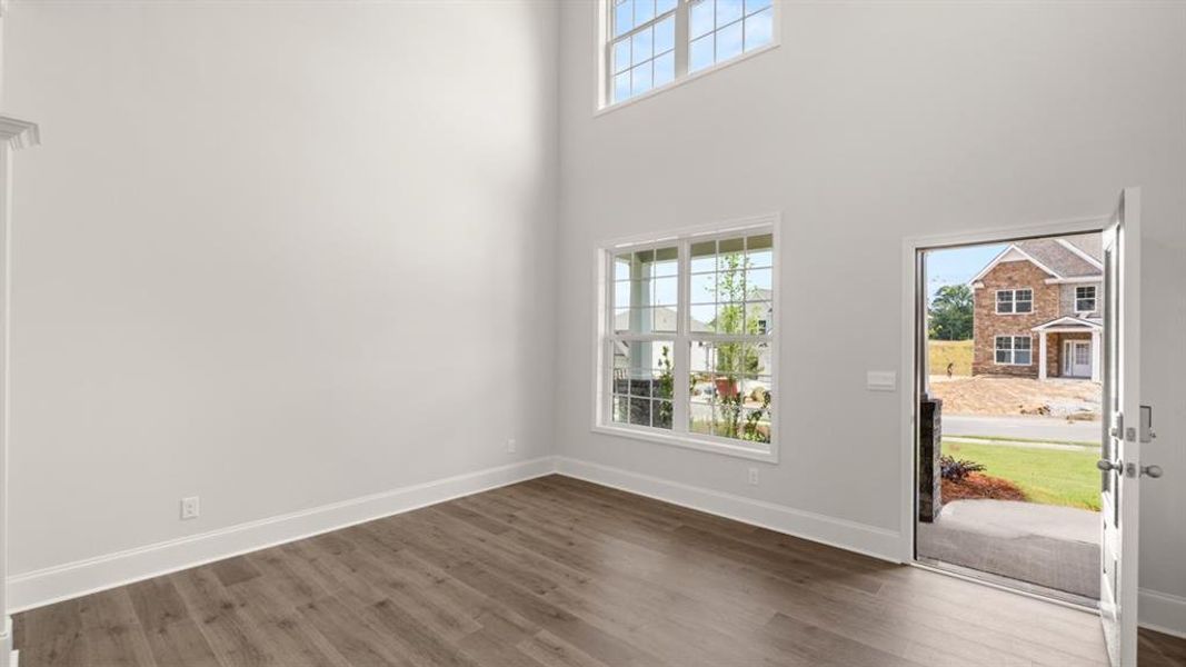 Spacious, unfurnished interior of a new home in Holland Estates, Powder Springs (Image 29). Spacious, unfurnished interior of a new home in Holland Estates, Powder Springs (Image 29).