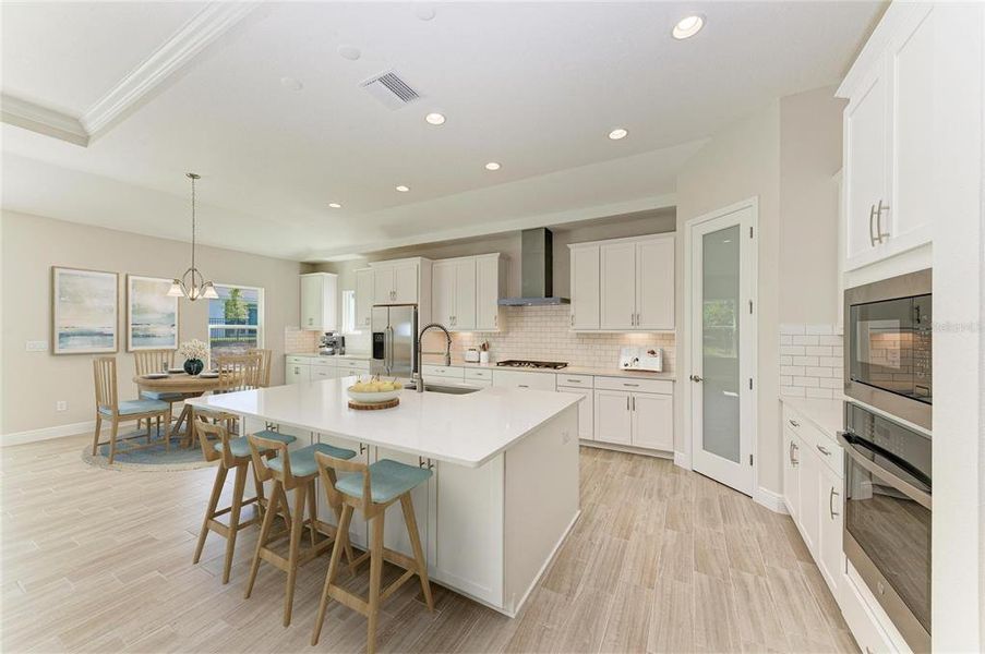 Furnished interior view inside a new home in Waterset, Apollo Beach (Image 12).