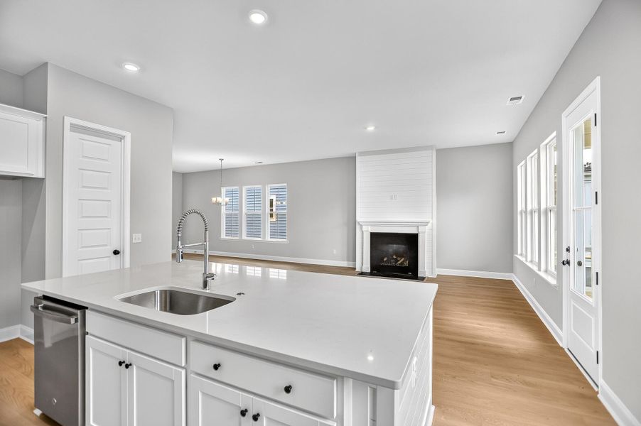 Furnished interior view inside a new home in , Summerville (Image 12). Furnished interior view inside a new home in , Summerville (Image 12).