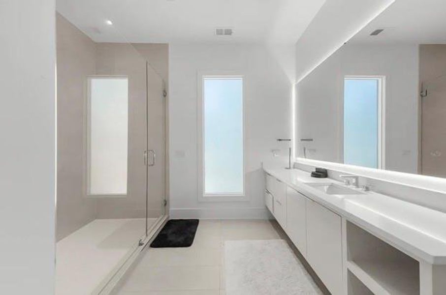 Furnished interior view inside a new home in , Brookhaven (Image 31).