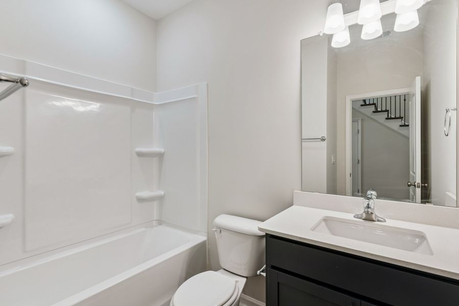 Furnished interior view inside a new home in Woodland Cove, Brunswick (Image 9).