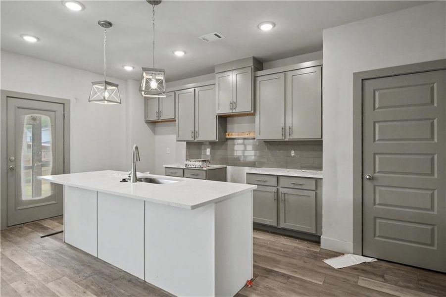 Furnished interior view inside a new home in , Norcross (Image 6).