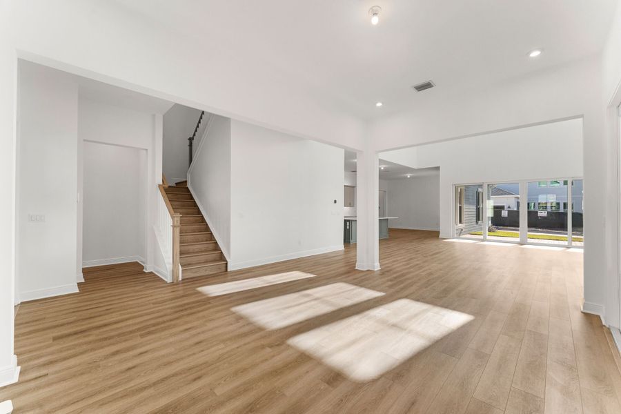Representative unfurnished interior of a home built from the Barberton by Mattamy Homes in Newfield, Palm City (Image 15).