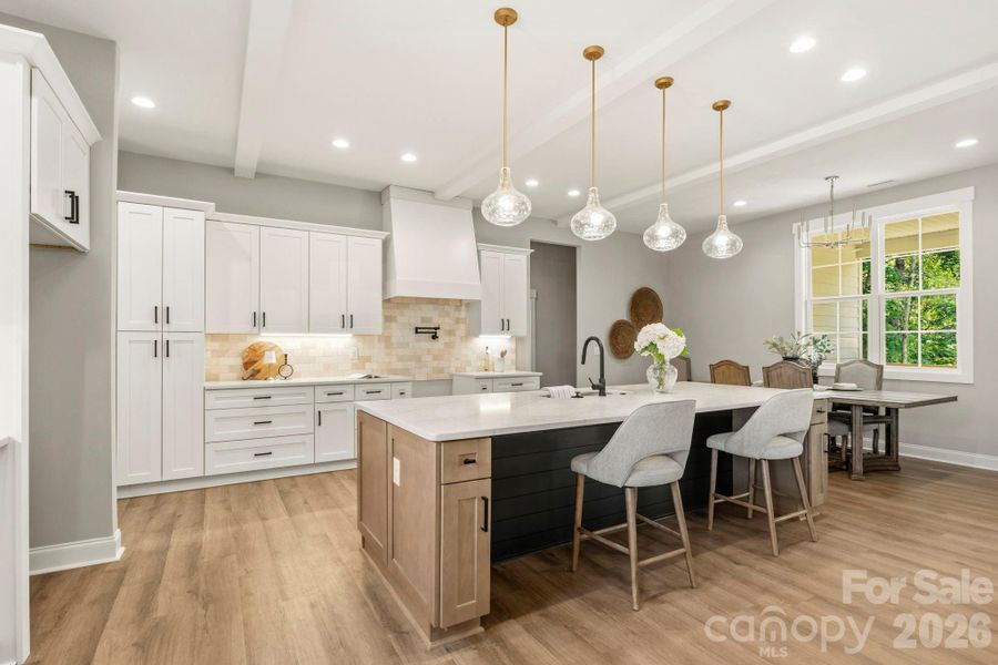Furnished interior view inside a new home in , Clover (Image 8).