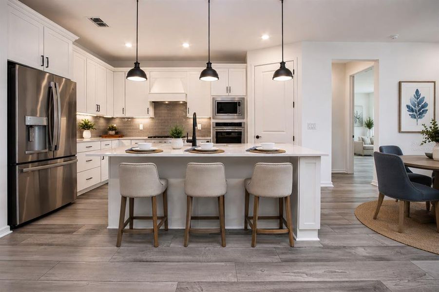 Furnished interior view inside a new home in , Parrish (Image 14).