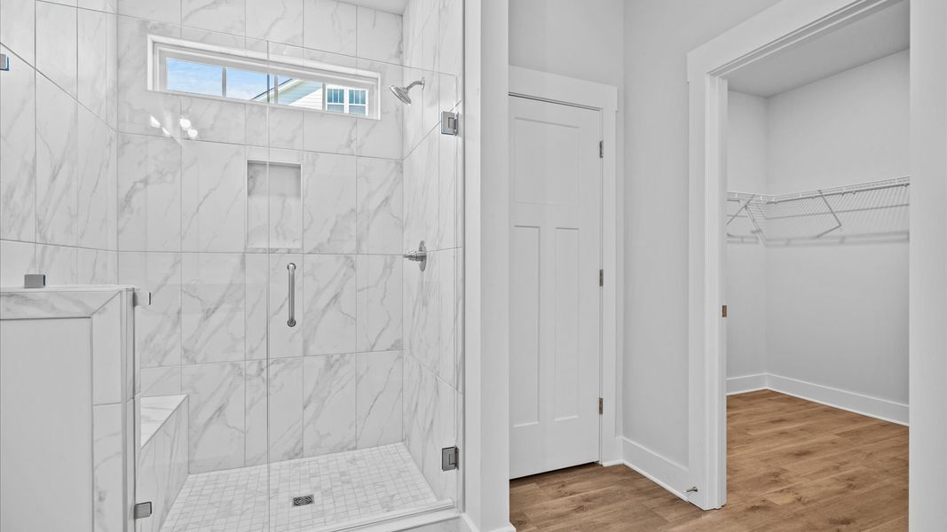 Furnished interior view inside a new home in Kayfield at Midway, Anderson (Image 17).